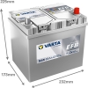 Varta Dynamic EFB N65 / 565 501 065 start-stop accu (12V, 65Ah, 650A) AVA00705 - 2