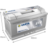 Varta Dynamic EFB N95 / 595 500 085 start-stop accu (12V, 95Ah, 850A)  AVA00198 - 2