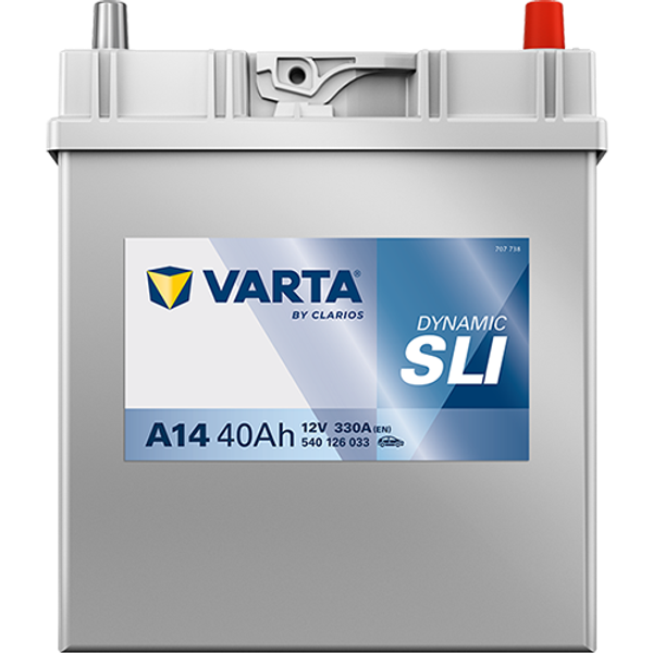 Varta Dynamic SLI A14 / 540 126 033 accu (12V, 40Ah, 330A)  AVA00263 - 3