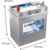 Varta Dynamic SLI A15 / 540 127 033 accu (12V, 40Ah, 330A)  AVA00269 - 2