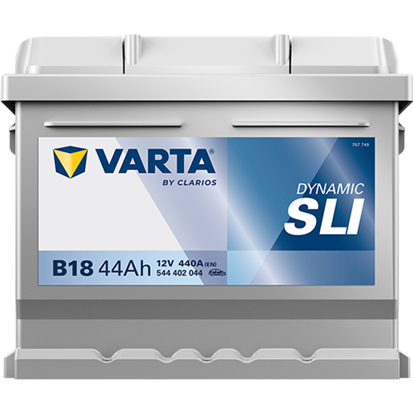 Varta Dynamic SLI B18 / 544 402 044 accu (12V, 44Ah, 440A)  AVA00274 - 3