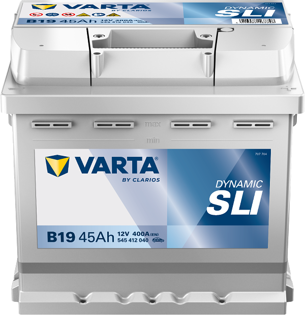 Varta Dynamic SLI B19 / 545 412 040 accu (12V, 45Ah, 400A)  AVA00309 - 1