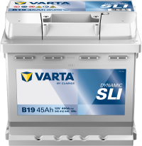Varta Dynamic SLI B19 / 545 412 040 accu (12V, 45Ah, 400A)  AVA00309