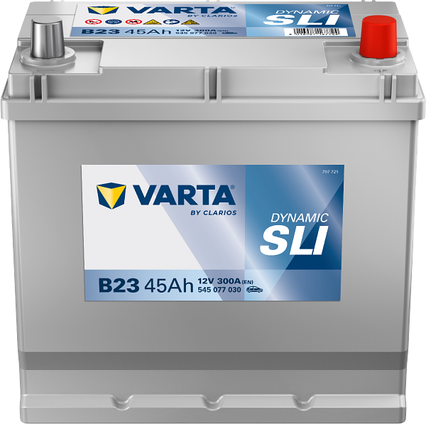 Varta Dynamic SLI B23 / 545 077 030 accu (12V, 45Ah, 300A)  AVA00281 - 1