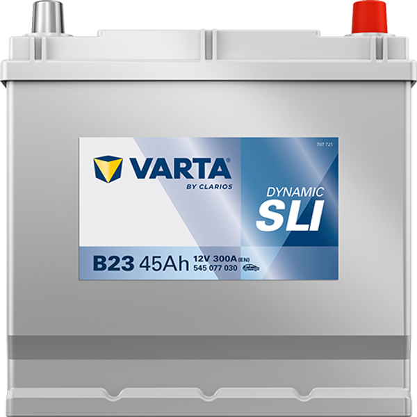 Varta Dynamic SLI B23 / 545 077 030 accu (12V, 45Ah, 300A)  AVA00281 - 3