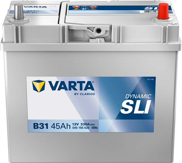 Varta Dynamic SLI B31 / 545 155 033 accu (12V, 45Ah, 330A) AVA00700 - 1