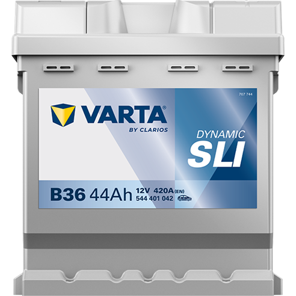 Varta Dynamic SLI B36 / 544 401 042 accu (12V, 44Ah, 420A)  AVA00278 - 3