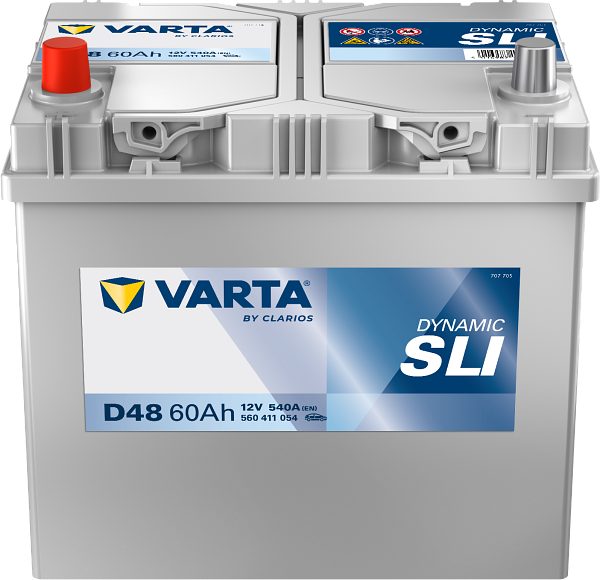 Varta Dynamic SLI D48 / 560 411 054 accu (12V, 60Ah, 540A)  AVA00267 - 1