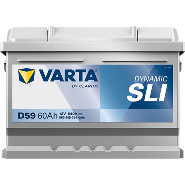 Varta Dynamic SLI D59 / 560 409 054 accu (12V, 60Ah, 540A)  AVA00275 - 3