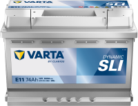 Varta Dynamic SLI E11 / 574 012 068 accu (12V, 74Ah, 680A)  AVA00268