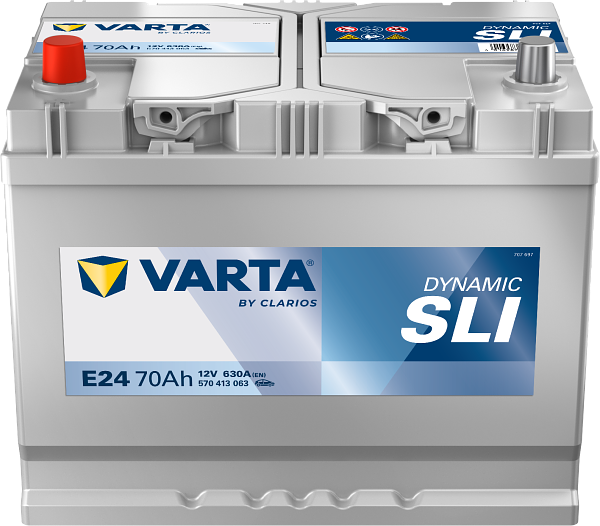 Varta Dynamic SLI E24 / 570 413 063 accu (12V, 70Ah, 630A)  AVA00276 - 1