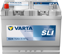 Varta Dynamic SLI E24 / 570 413 063 accu (12V, 70Ah, 630A)  AVA00276