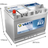 Varta Dynamic SLI E24 / 570 413 063 accu (12V, 70Ah, 630A)  AVA00276 - 2