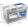 Varta Dynamic SLI F16 / 580 500 074 accu (12V, 80Ah, 740A)  AVA00279 - 2