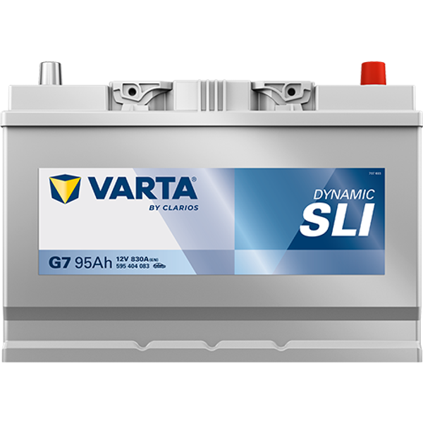 Varta Dynamic SLI G7 / 595 404 083 accu (12V, 95Ah, 830A)  AVA00280 - 3