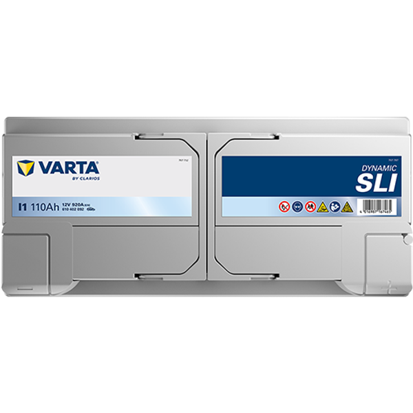 Varta Dynamic SLI I1 / 610 402 092 accu (12V, 110Ah, 920A) AVA00698 - 3
