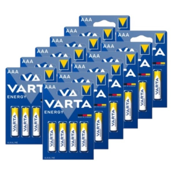 Varta Energy AAA / MN2400 / LR03 Alkaline Batterij 48 stuks  AVA00514 - 1