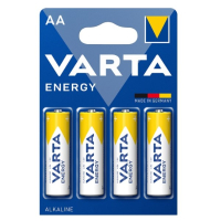 Varta Energy AA / MN1500 / LR06 Alkaline Batterij (4 stuks, 2100 mAh)  AVA00510