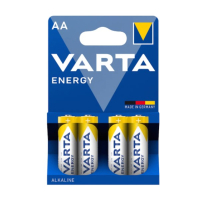 Varta Energy AA / MN1500 / LR06 Alkaline Batterij (4 stuks, 2100 mAh) AVA00510