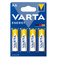 Varta Energy AA / MN1500 / LR06 Alkaline Batterij 4 stuks  AVA00510