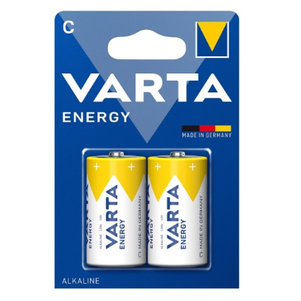Varta Energy LR14 / C Alkaline Batterij 2 stuks  AVA00491 - 