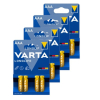 Varta Longlife AAA / MN2400 / LR03 Alkaline Batterij 16 stuks