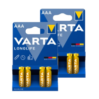 Bestel 8 stuks AAA / LR03 batterijen