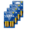 Varta Longlife AA / MN1500 / LR06 Alkaline Batterij 16 stuks