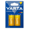 Varta Longlife LR14 / C Alkaline Batterij  2 stuks