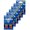Varta Longlife Max Power AAA / MN2400 / LR03 Alkaline Batterij 24 stuks