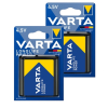 Varta Longlife Power 3LR12 / MN1203 / 4.5 Volt Alkaline Batterij 2 stuks