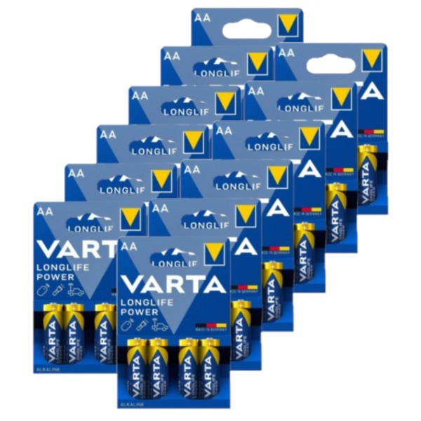 Varta Longlife Power AA / MN1500 / LR06 Alkaline Batterij 48 stuks  AVA00487 - 1