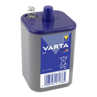Varta Longlife Zink-kool 4R25X / 4R25 / 430 6V batterij (1 stuk)  AVA00104