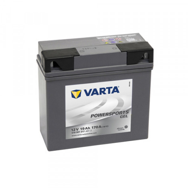 Varta Powersports GEL YTZ19-S / 12Y16A-3B / 519901017 accu (12V, 19Ah, 170A)  AVA00229 - 1