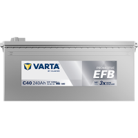 Varta ProMotive EFB C40 / 740 500 120 accu (12V, 240Ah, 1200A) AVA00727