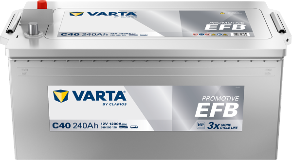 Varta ProMotive EFB C40 / 740 500 120 accu (12V, 240Ah, 1200A) AVA00727 - 3