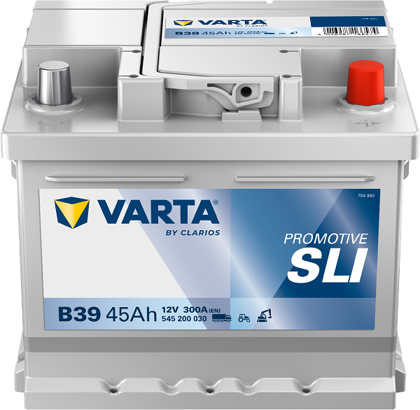 Varta ProMotive SLI B39 / 545 200 030 accu (12V, 45Ah, 300A) AVA00709 - 3
