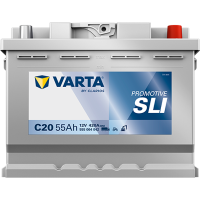 Varta ProMotive SLI C20 / 555 064 042 accu (12V, 55Ah, 420A) AVA00710