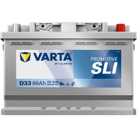 Varta ProMotive SLI D33 / 566 047 051 accu (12V, 66Ah, 510A) AVA00711