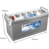 Varta ProMotive SLI H4 / 600 035 060 accu (12V, 100Ah, 600A)  AVA00291 - 2