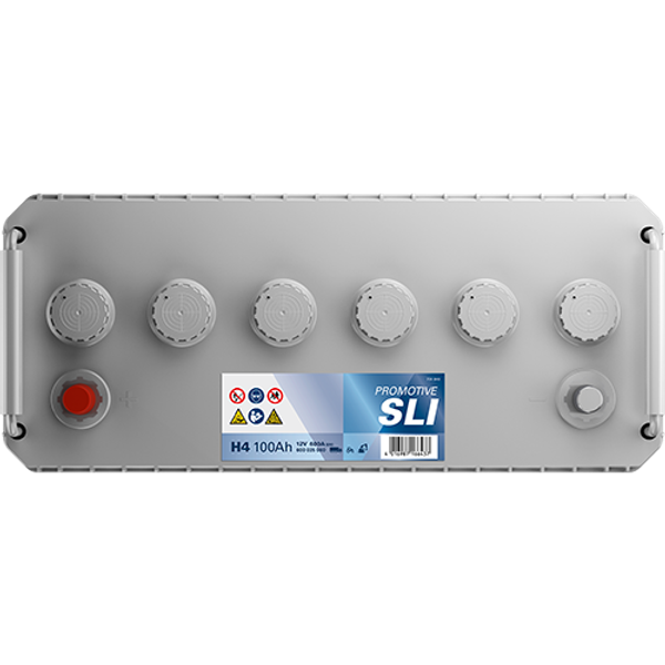 Varta ProMotive SLI H4 / 600 035 060 accu (12V, 100Ah, 600A)  AVA00291 - 4