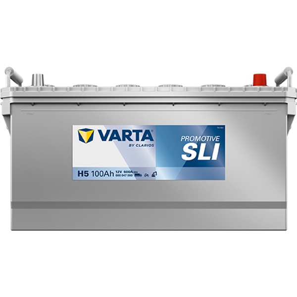 Varta ProMotive SLI H5 / 600 047 060 accu (12V, 100Ah, 600A)  AVA00287 - 1