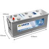 Varta ProMotive SLI I16 / 620 109 076 accu (12V, 120Ah, 760A) AVA00718 - 2