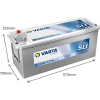 Varta ProMotive SLI I8 / 620 045 068 accu (12V, 120Ah, 680A)  AVA00288 - 2