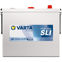 Varta ProMotive SLI J3 / 625 023 000 accu (12V, 125Ah, 950A)  AVA00333