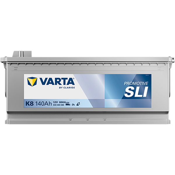 Varta ProMotive SLI K8 / 640 400 080 accu (12V, 140Ah, 800A) AVA00719 - 1