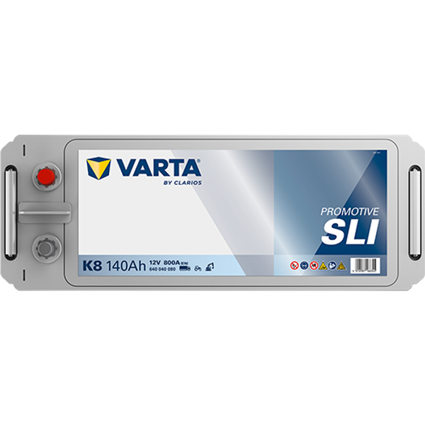 Varta ProMotive SLI K8 / 640 400 080 accu (12V, 140Ah, 800A) AVA00719 - 2