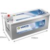 Varta ProMotive SLI L2 / 655 013 090 accu (12V, 155Ah, 900A)  AVA00295 - 2