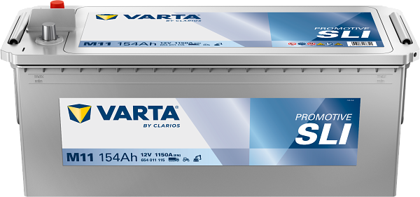 Varta ProMotive SLI M11 / 654 011 115 accu (12V, 154Ah, 1150A) AVA00722 - 4