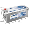Varta ProMotive SLI M12 / 680 011 140 accu (12V, 180Ah, 1400A) AVA00724 - 2